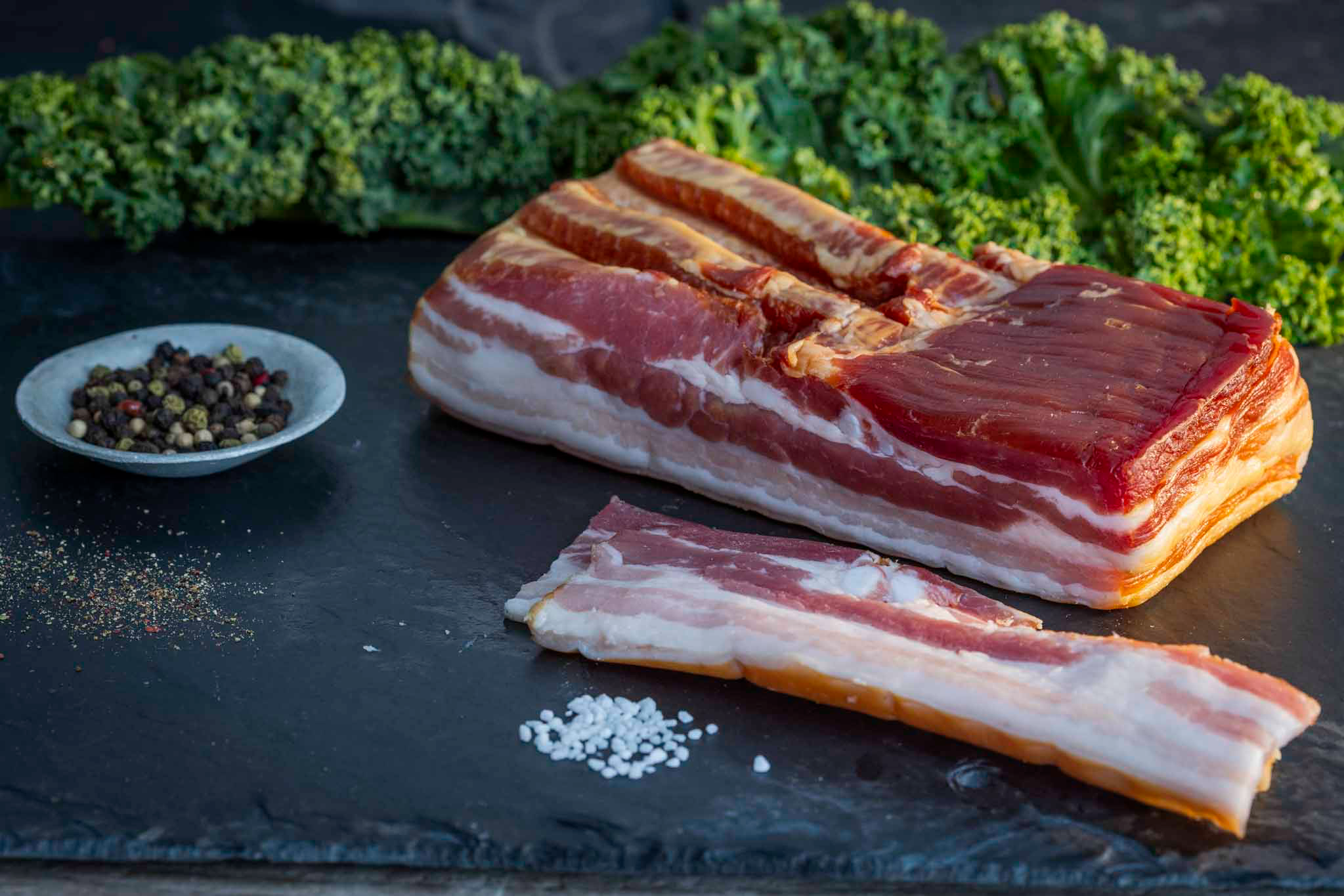 Geräucherter Bauchspeck, Ideal zum