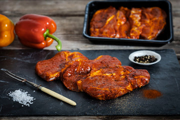 Nackensteak Paprika