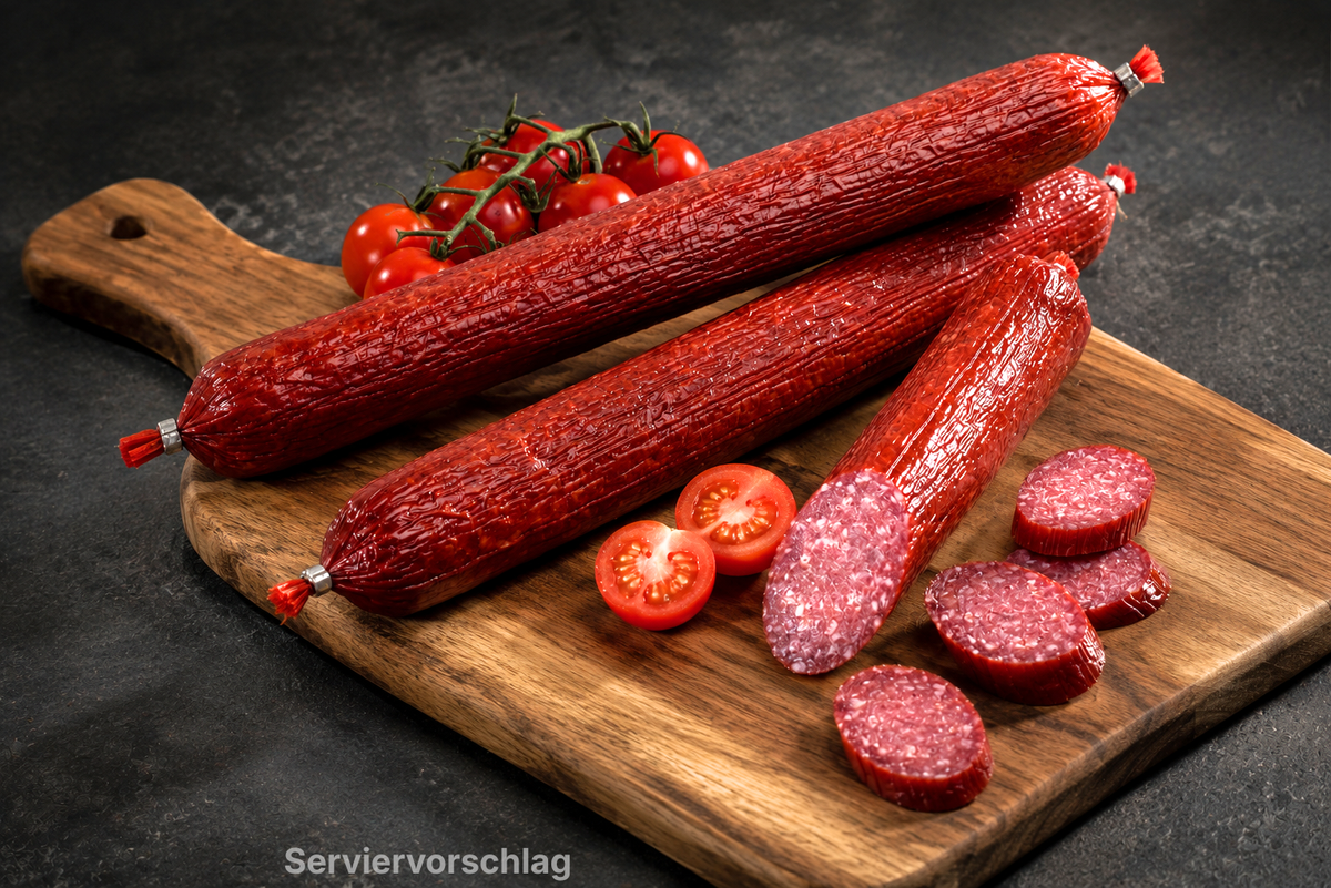 Leckere Kutschersalami, Stück ca. 240 g