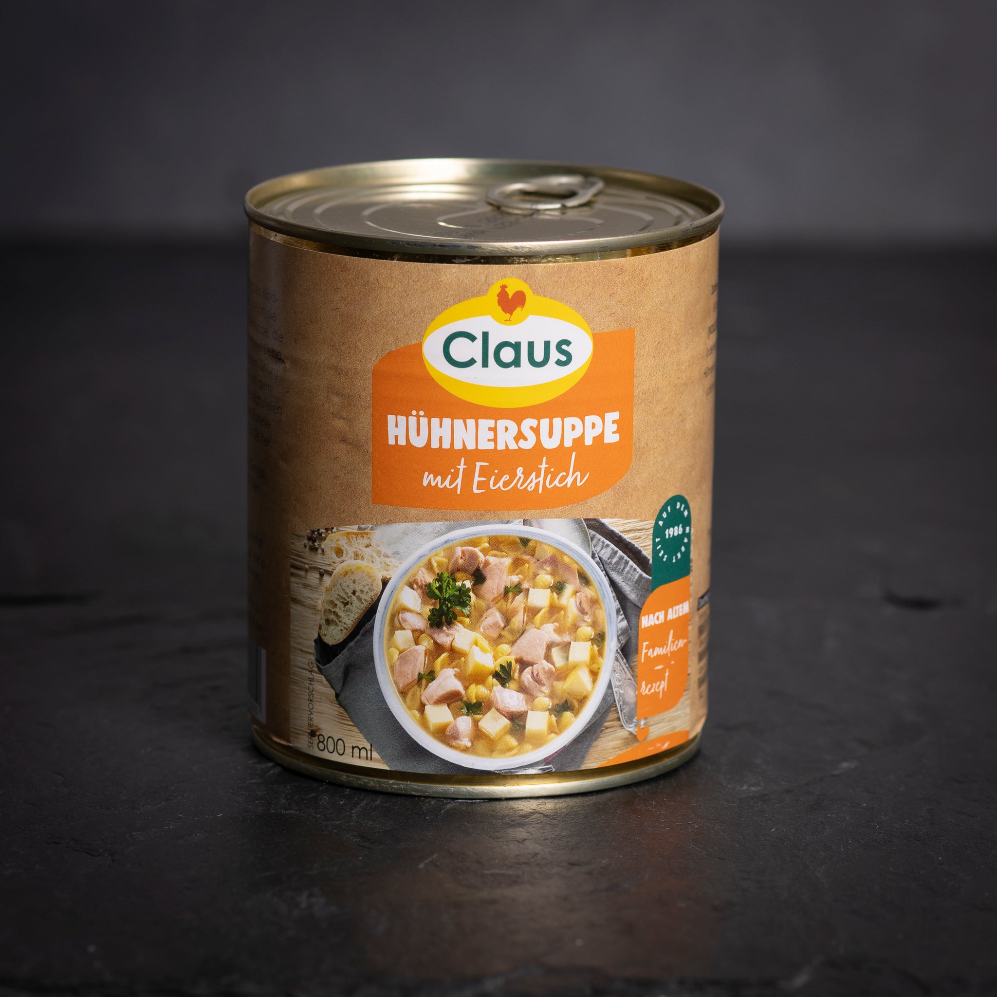 Hühnersuppe mit Eierstich nach Omas Art 800g-Dose