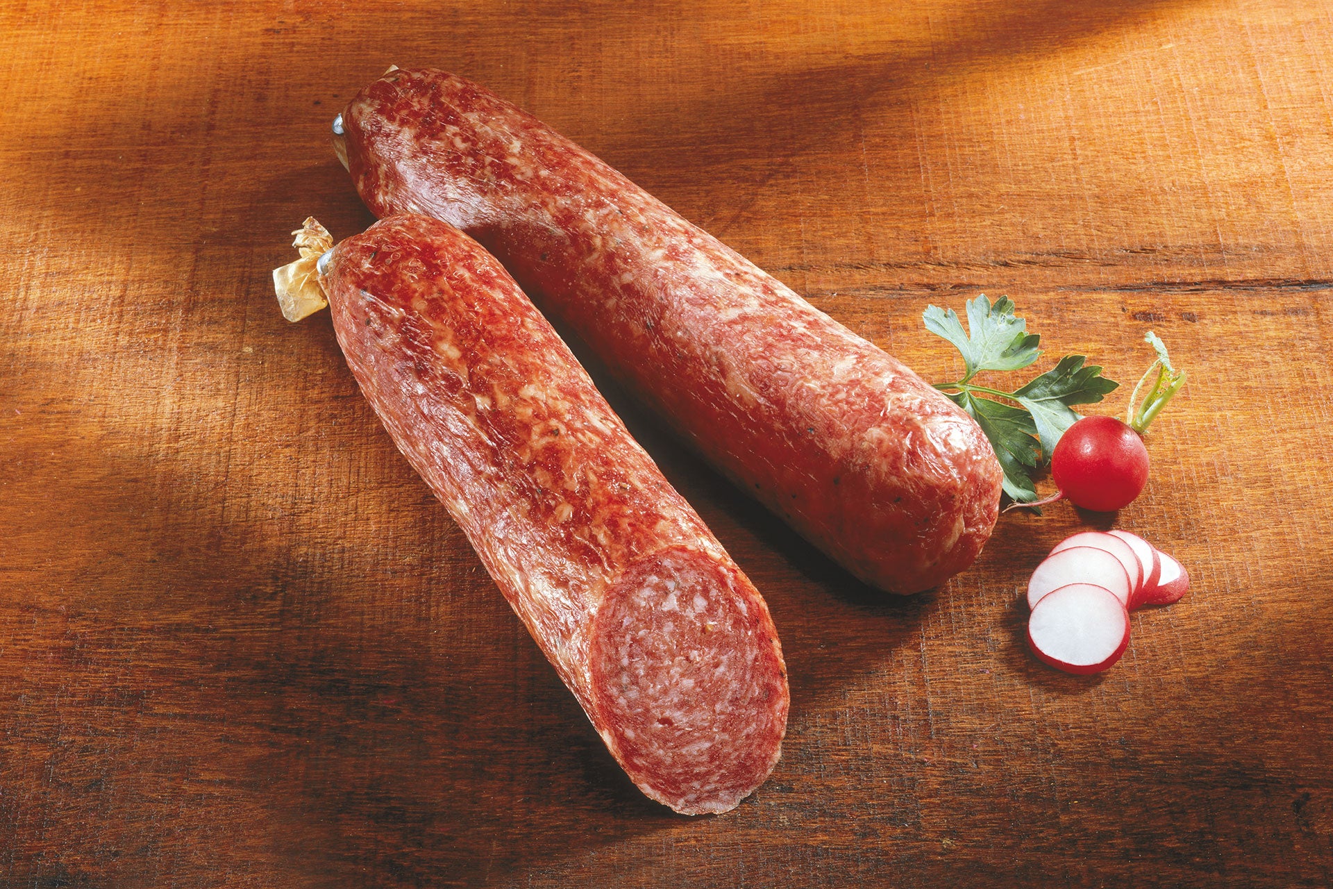 Bauern-Stracke Mettwurst,Stück ca. 350g