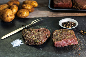 Rinderhüftsteaks Pink Pepper