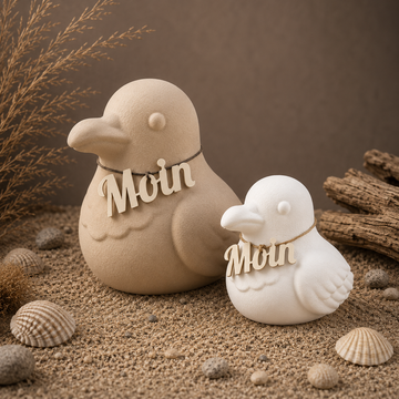 Möwe - Stilvolle Dekofigur aus umweltfreundlichem PLA