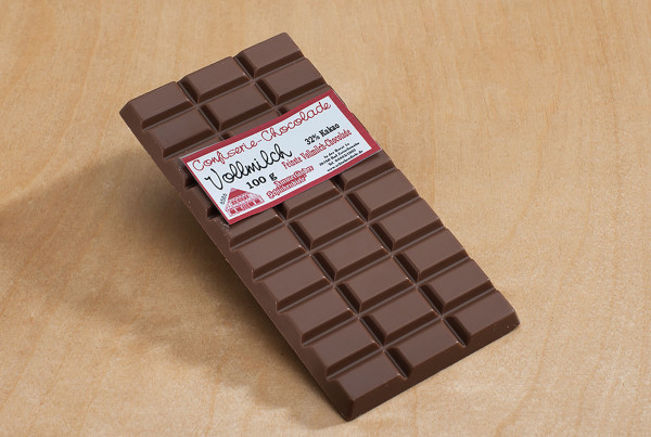 Vollmilch-Schokolade 35%Kakao 100g Packung