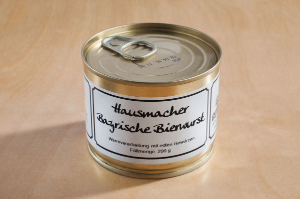 Hausmacher Bierwurst | 200g Dose